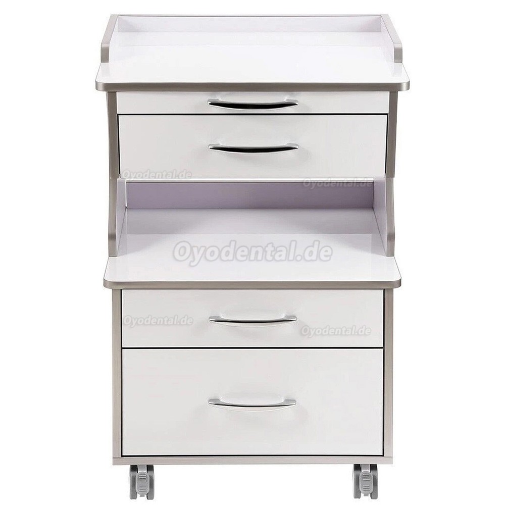 Dentech G15 Dental Instrumentenwagen Mobiler Trolley mit 3 Schubladen